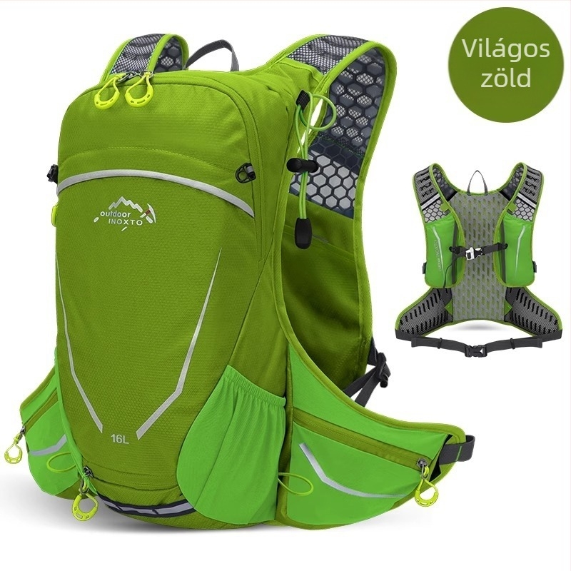 KCTS nylon sporttáska hegymászáshoz, túrázáshoz és kerékpározáshoz légpárnás vállpánttal