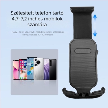 Telefon-tartó elektromos járművekhez — Légzsák tartó, Puha ragasztó, Cyberpunk stílus