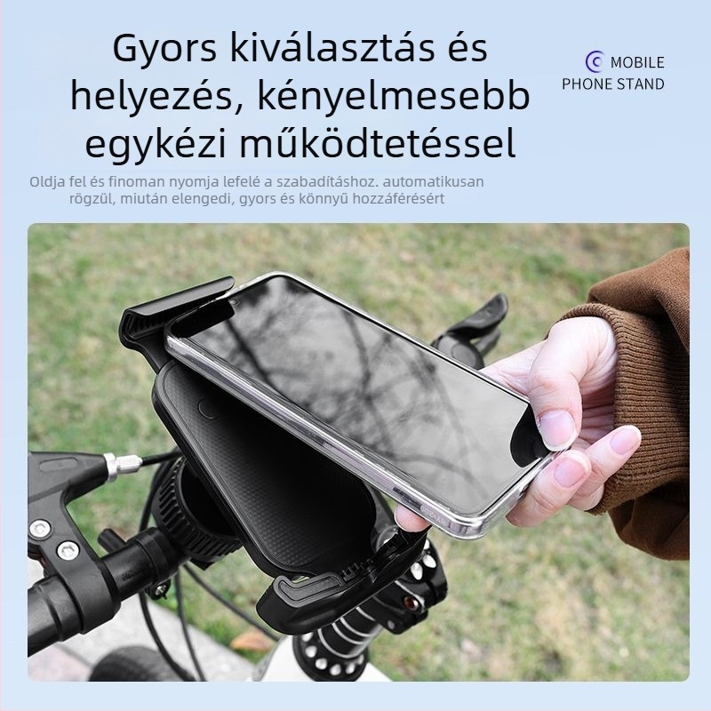 Telefon-tartó elektromos járművekhez — Légzsák tartó, Puha ragasztó, Cyberpunk stílus