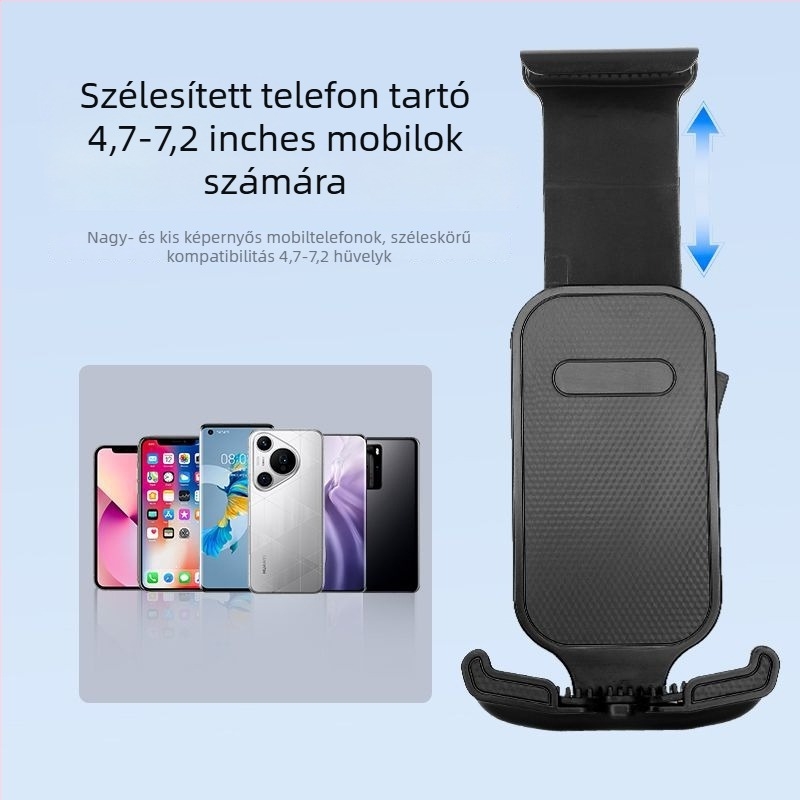 Telefon-tartó elektromos járművekhez — Légzsák tartó, Puha ragasztó, Cyberpunk stílus