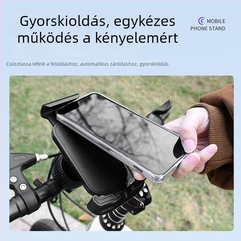 Telefon-tartó elektromos járművekhez — Légzsák tartó, Puha ragasztó, Cyberpunk stílus