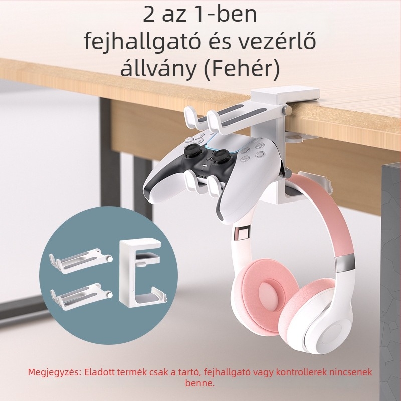 Fejhallgató-Adapter Zy89 – Multifunkcionális falra szerelhető tartó fejhallgatókhoz és játékkonzolokhoz, Libor, származás Dongguan, készleten, tartalmaz állványt és csomagolást