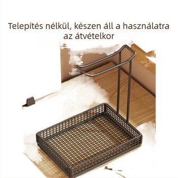 Asztali gamer fejhallgató állvány, fém tárolóállvány, 6 réteg, Bluetooth-kompatibilis