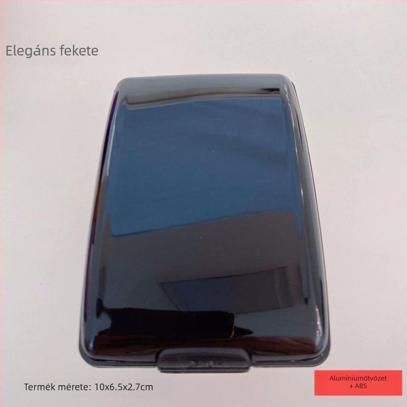 RFID alumínium ötvözet kártyatartó Ruiyi — uniszex, anyagok: alumíniumötvözet + ABS + rozsdamentes acél, modell: RFID alumínium ötvözetes kártyatartó, bevezetés: 2024 tavasz