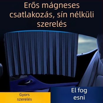 Autóablak napellenző – mágneses rögzítés, PMMA anyag, Toyota számára