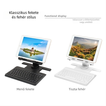 Forgó tablettatartó állvány, összecsukható és felemelő (Model Y01 · 600 g)