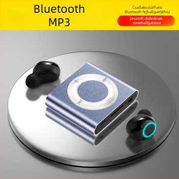 MP3/MP4 lejátszó TF-kártya támogatással, gombos működtetéssel és kompakt hordozható kialakítással