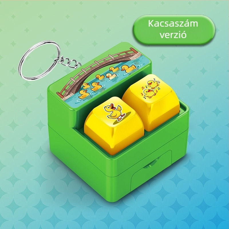 Kulcstartó egyedi műanyag dizájnnal; Blessed state márka; anyag: műanyag; csomagolás: szabványos.