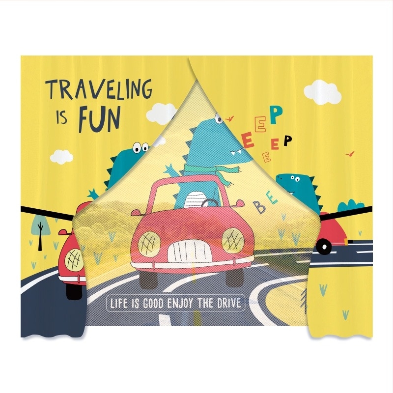 Autóba szánt napvédő hálós függöny, mágneses rögzítéssel, oldalablakokra – univerzális illeszkedés