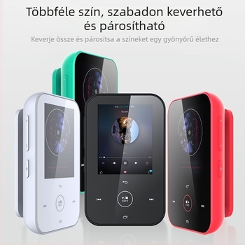 Mini MP3/MP4 lejátszó érintéses vezérléssel, Bluetooth, ultra vékony, kompakt P3