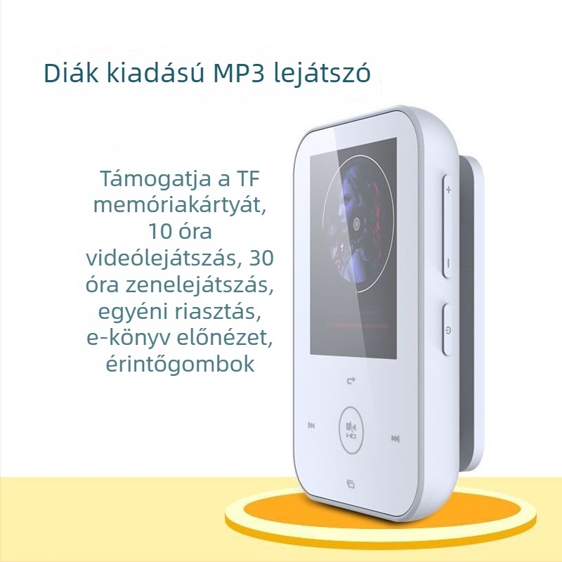 Mini MP3/MP4 lejátszó érintéses vezérléssel, Bluetooth, ultra vékony, kompakt P3