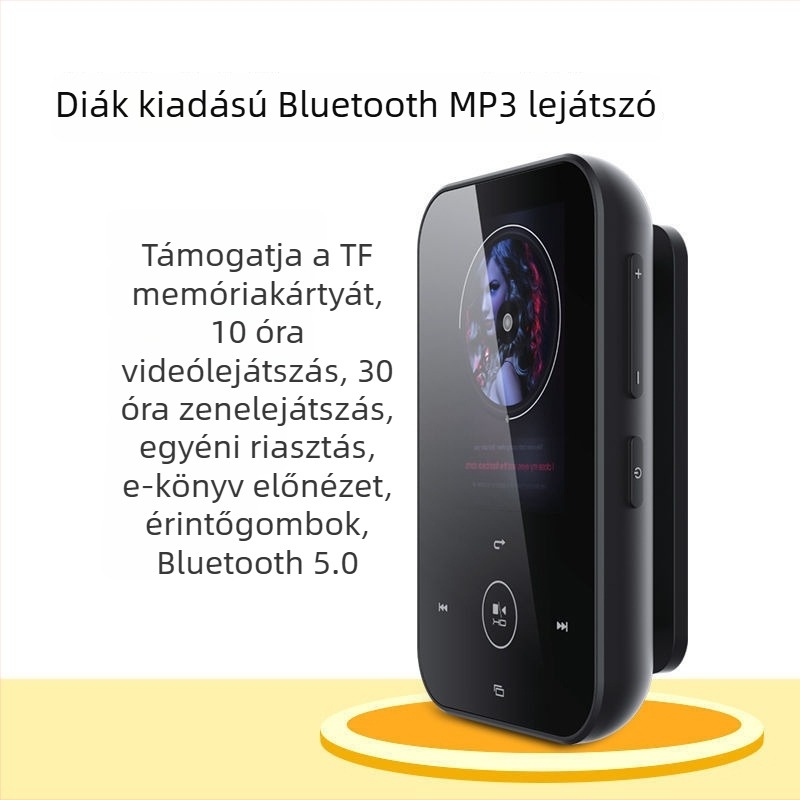 Mini MP3/MP4 lejátszó érintéses vezérléssel, Bluetooth, ultra vékony, kompakt P3