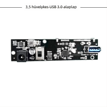USB–SATA adapterkártya SSD/HDD-hez, USB 3.0/2.0, 5Gbps