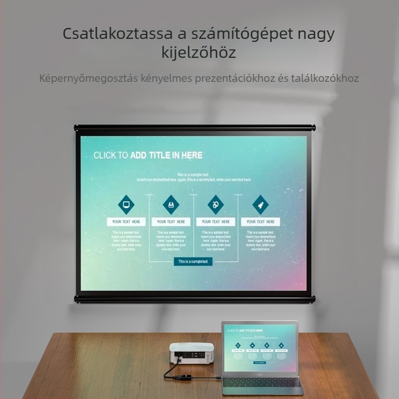 HDMI-ről VGA-ra adapter hanggal, Philips modell SWR1620A/93, 0.15 m rézmagos kábel