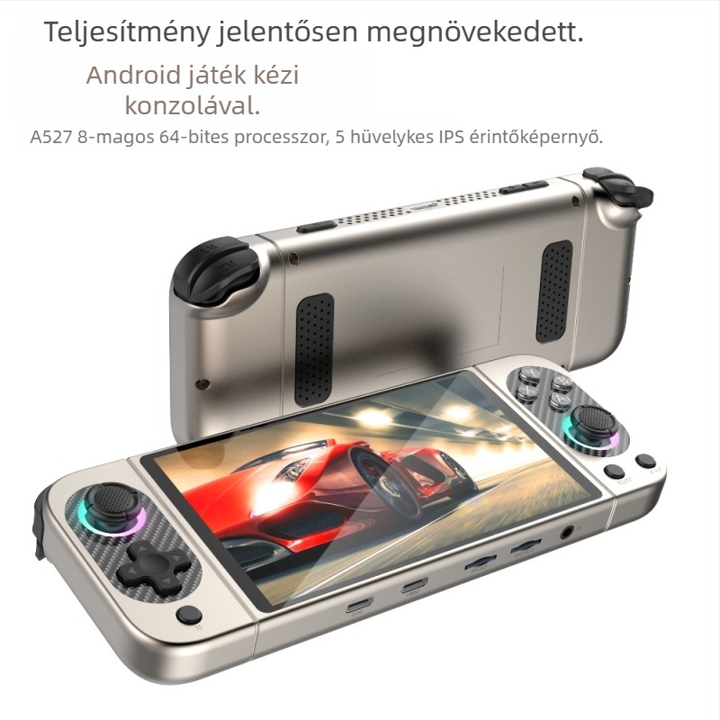 Joystick játékkonzol — 64 GB memória, Open source + Android OS, vezeték nélküli kapcsolat, USB interfész, akciójátékok