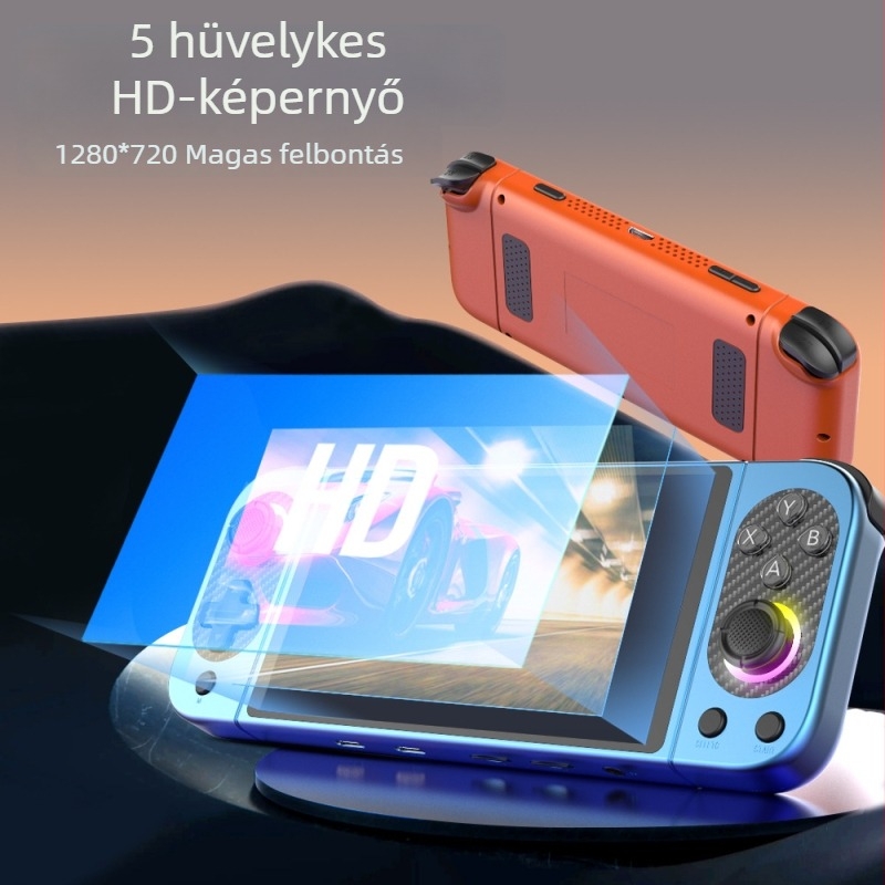 Joystick játékkonzol — 64 GB memória, Open source + Android OS, vezeték nélküli kapcsolat, USB interfész, akciójátékok