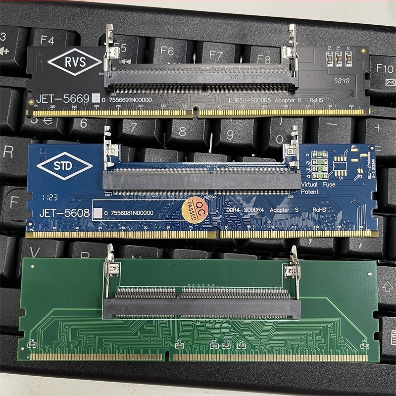 DDR3 Memória modul adapterkár notebookból asztali DDR interfészhez - Modell MCA3617 - OEM