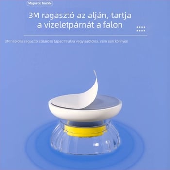 Kutyatetem vizeló párna tartója hordozható vécéhez – ABS műanyag, rögzítő csat, kompatibilis hím kutyákkal