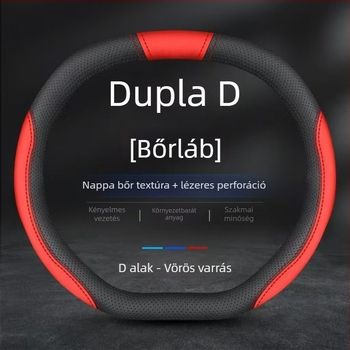 Volánvédő bőr Napa, csúszásmentes, lélegző, izzadságot felszívó, ultra vékony, univerzálisan illeszkedik minden évszakhoz