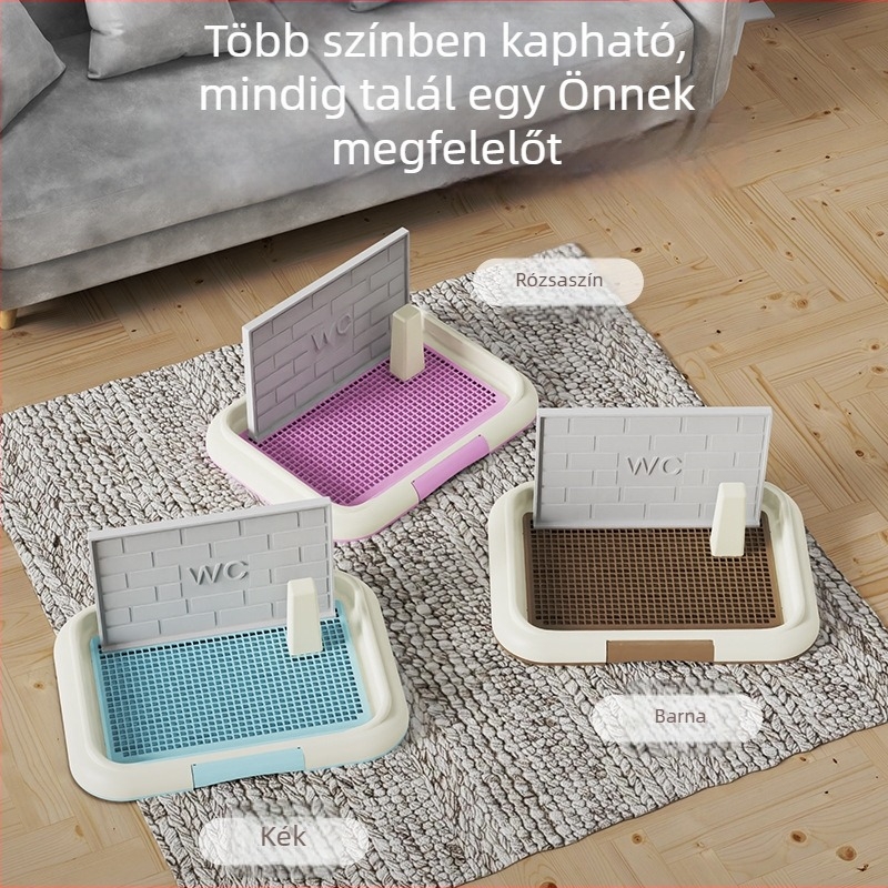 Hálós tálcás kutyatoalett közepes és nagytestű kutyáknak