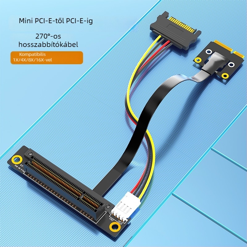 Mini PCIe to PCIe adapterkábel, ZYX márka