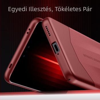 Huawei Mate60 RS bőrtok - teljes készlet, kézzel készített, sima bőr, hőelvezetés, leesés elleni védelem, ujjonlenyomat-mentes