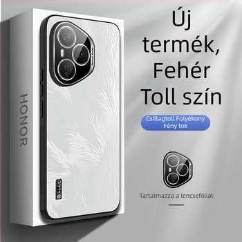 Honor 500 és Honor Magic 8 telefonvédő tok lencsevédő fóliával, csillag-szárny minta, teljes védelem, ütésálló