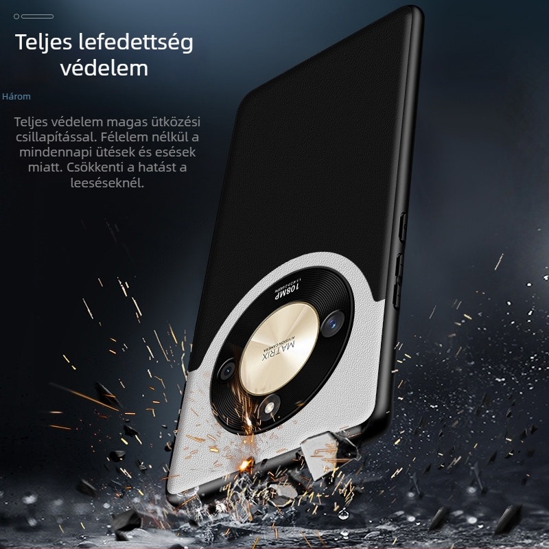 Két részes védőtok Glory GT Pro/X50 GT-hez, matt műbőr, ütésálló, hőelvezetés, ujjlenyomat-ellenálló