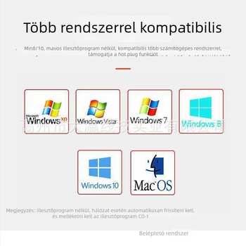 USB-RS232 DB9 soros kábel 9‑pin konverterrel, 340-es chippel