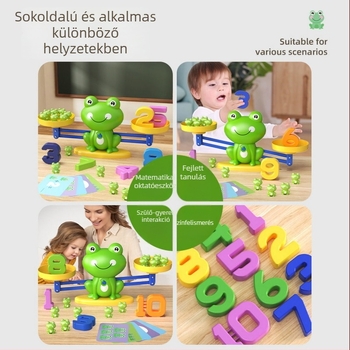 Matematikai oktató játék gyerekeknek: ABS anyag, DIY, többfunkciós, 4–6 éveseknek, nem elektromos.