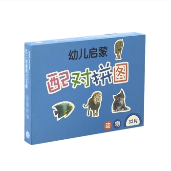 Oktatási Párosító Kirakókártyák 4-6 Éveseknek — Uniszex, Papírból