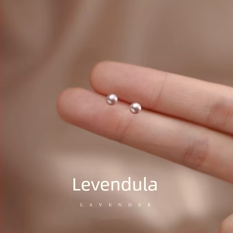 S999 Sterling ezüst geometriai retro stílusú édesvízi igazgyöngy fülbevalók nőknek, kicsik, egyszerűek, elegánsak