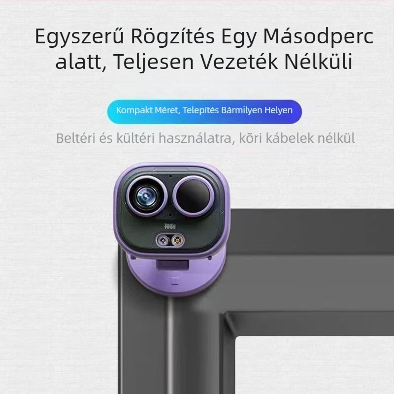 God's Eyes BC6/BC6+/BC6V zsebkamera megfigyelésre, 2MP érzékelő, 2.8mm objektív, 0–10 m hatótáv, beépített mikrofon, mobilalkalmazás vezérlése (Android/iOS)