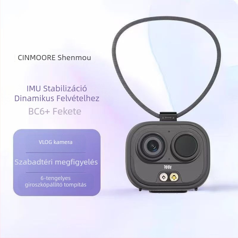 God's Eyes BC6/BC6+/BC6V zsebkamera megfigyelésre, 2MP érzékelő, 2.8mm objektív, 0–10 m hatótáv, beépített mikrofon, mobilalkalmazás vezérlése (Android/iOS)