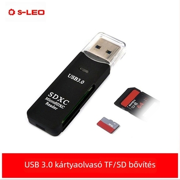Többfunkciós kártyaolvasó Deep good 09 USB 3.0 SD/TF támogatással
