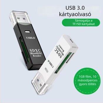 Többfunkciós kártyaolvasó Deep good 09 USB 3.0 SD/TF támogatással