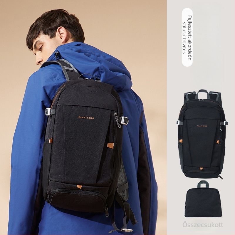 Sport hátizsák, vízálló, poliészter, hajlított vállpánt, uniszex, kültéri sportokra
