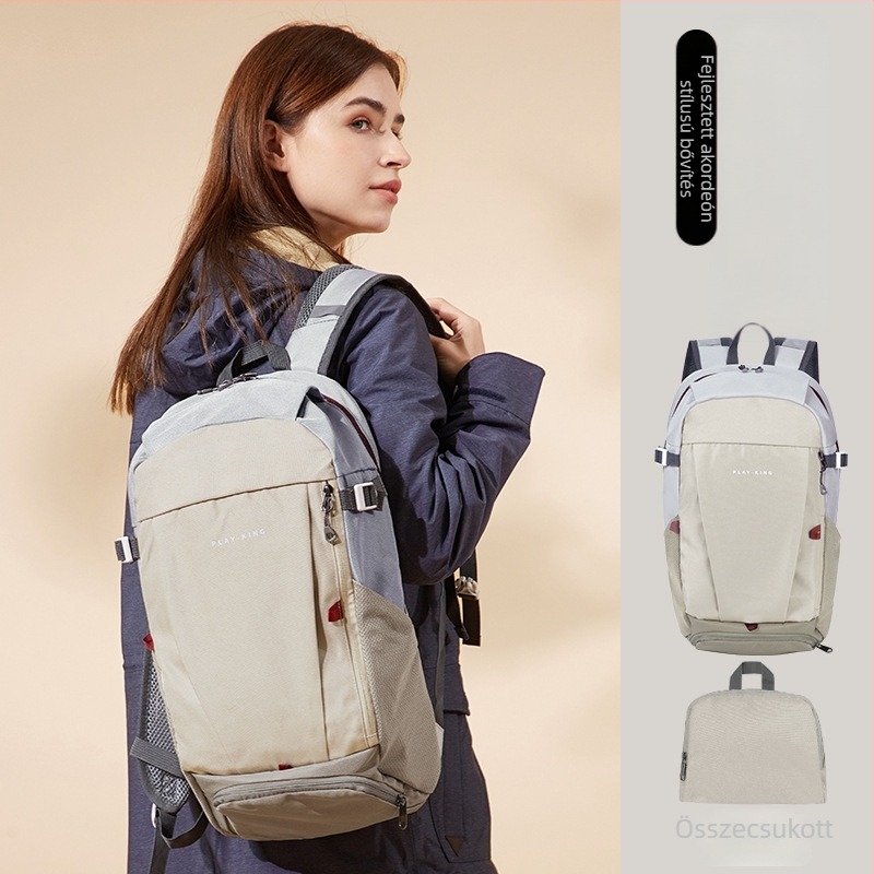 Sport hátizsák, vízálló, poliészter, hajlított vállpánt, uniszex, kültéri sportokra