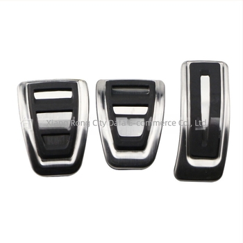 OEM rozsdamentes acél gyorsító- és fékpedál készlet az Audi A1/A4L/A6L/Q5 számára (2010–2020, automata)