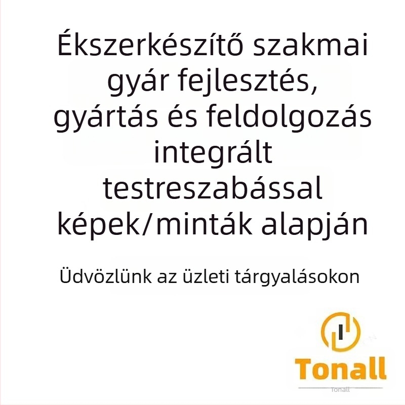 Tonall gyöngyös virág formájú fülbevalók, elektroplakálás, márka Tonall, 2025 tavaszi megjelenés