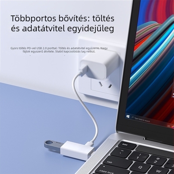 OTG USB 3.0 Type-C adapter USB flash meghajtóval és kártyaolvasóval – Modell YK16-08 Androidhoz