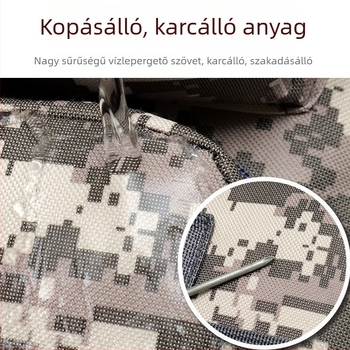 Új sportos kültéri hegymászó hátizsák, uniszex, nagy kapacitás, kamuflá mintázat, utazásokhoz és kempingezéshez, taktikai stílus
