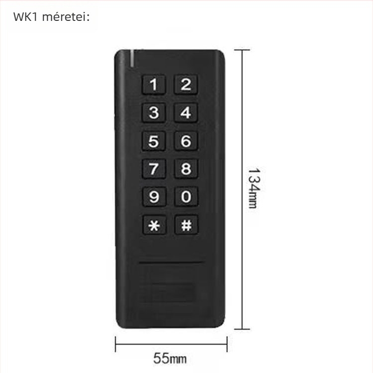 Baosituo WK1 Kontaktnélküli olvasó IC/ID kártyákhoz | 125KHz/13.56kHz | Olvasási idő 1 s | Érzékelő távolság ≤ 3
