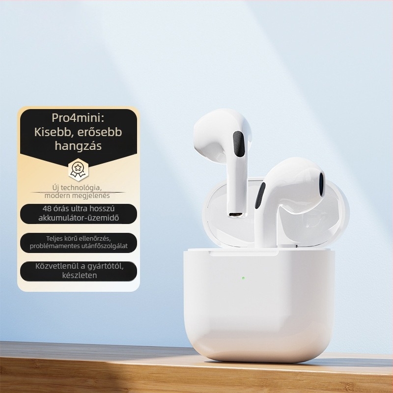 TWS valódi vezeték nélküli fülhallgatók Jerry chippel, Bluetooth 5.0, IPX4 vízálló, 4–8 órás üzemidő, 15 m hatótávolság