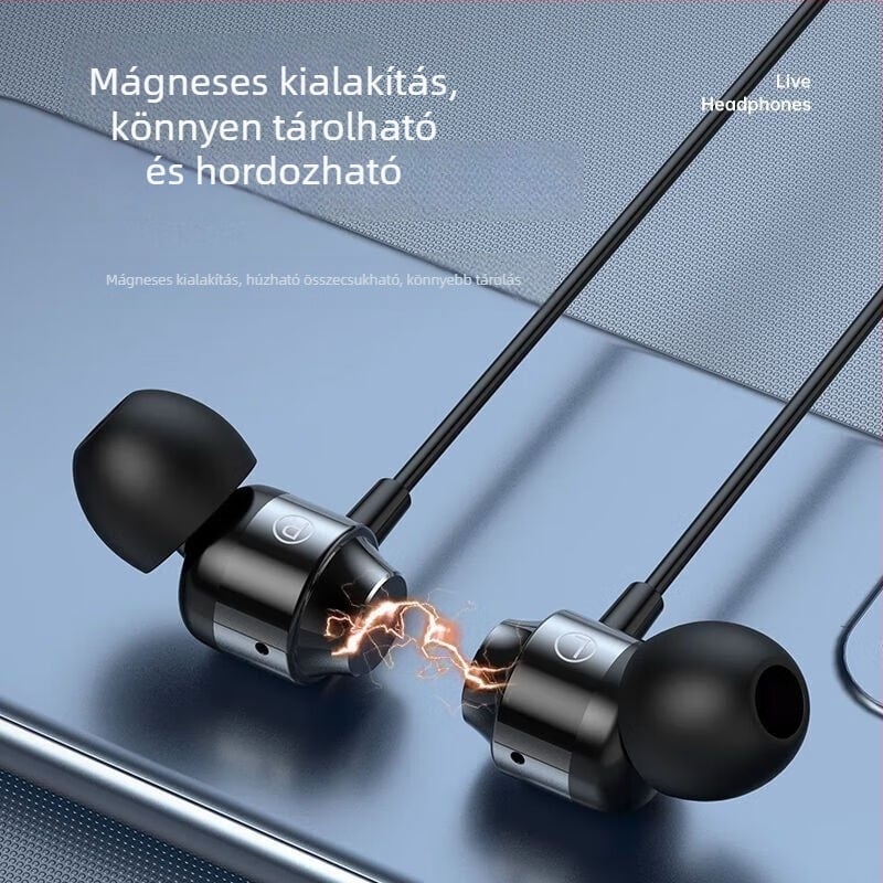 Speed Bird S5 vezetékes e-sport fülhallgató mikrofonnal, in-ear, 3,5 mm egyenes csatlakozó, 2–3 m kábel, 20–20 000 Hz, 16 Ω