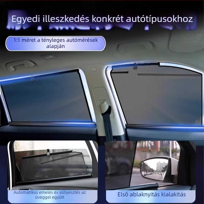 Hátsó teleszkópos állítható oldalsó ablakárnyékoló Grand Koleos Xingyue L-hez