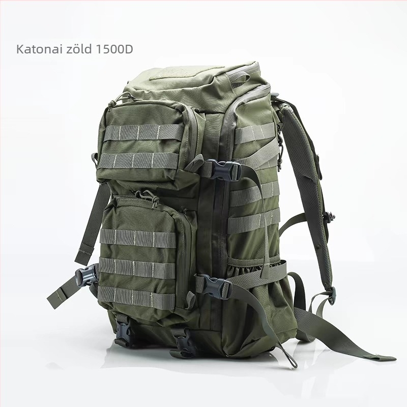 35L taktikai hátizsák kültéri túrákhoz, kamufláž, nylon, uniszex