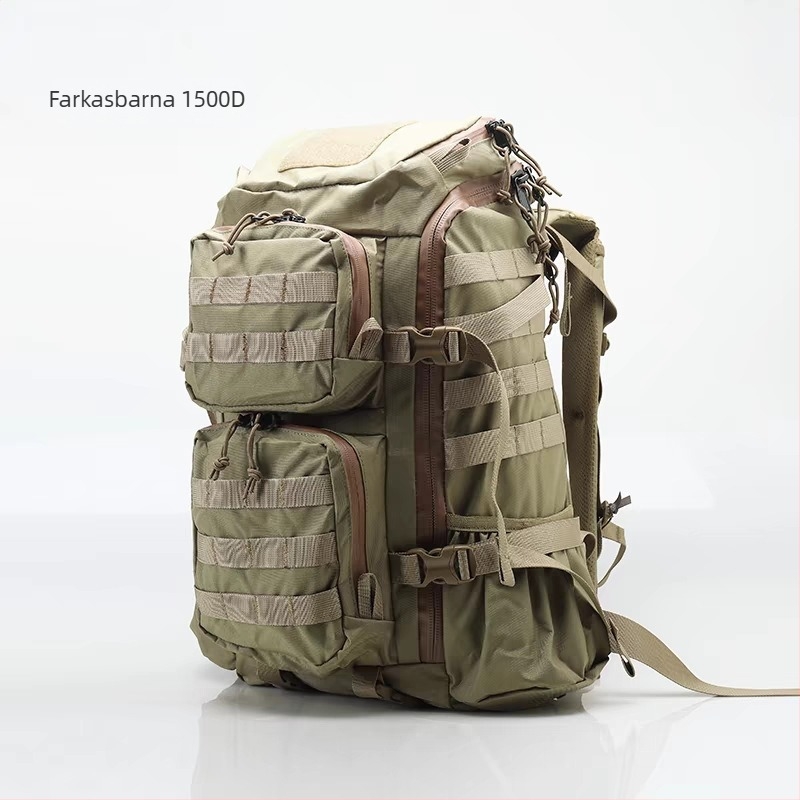 35L taktikai hátizsák kültéri túrákhoz, kamufláž, nylon, uniszex