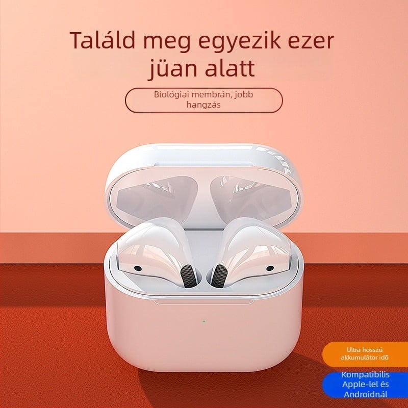 Vezeték nélküli Bluetooth fülhallgató - Bluetooth 5.0, In-ear, IPX5 vízálló, 4-8 órás akkumulátor-üzemidő, digitális kijelző