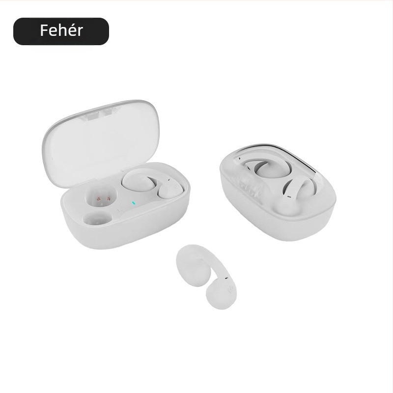 Fül-clipes sportfülhallgató, zajcsökkentés, Bluetooth 5.3, 4–8 órás üzemidő, 10–15 m hatótáv